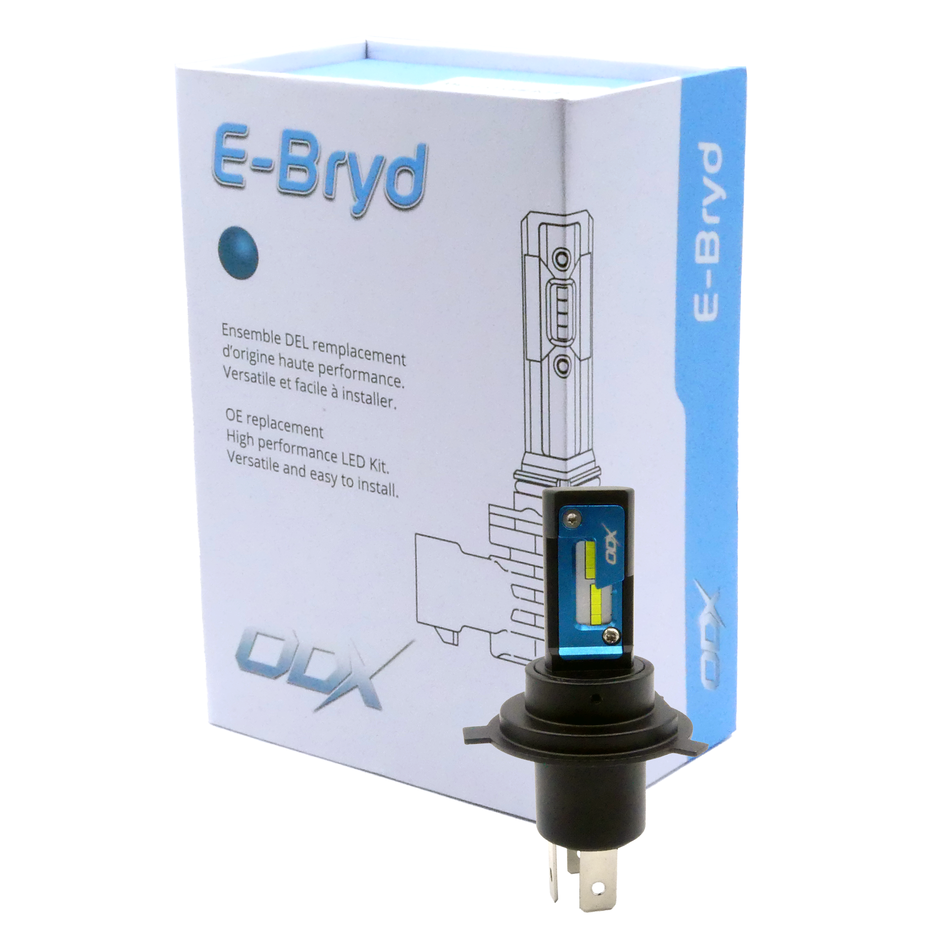 H4 E-BRYD LED BULB (BOX OF 2)