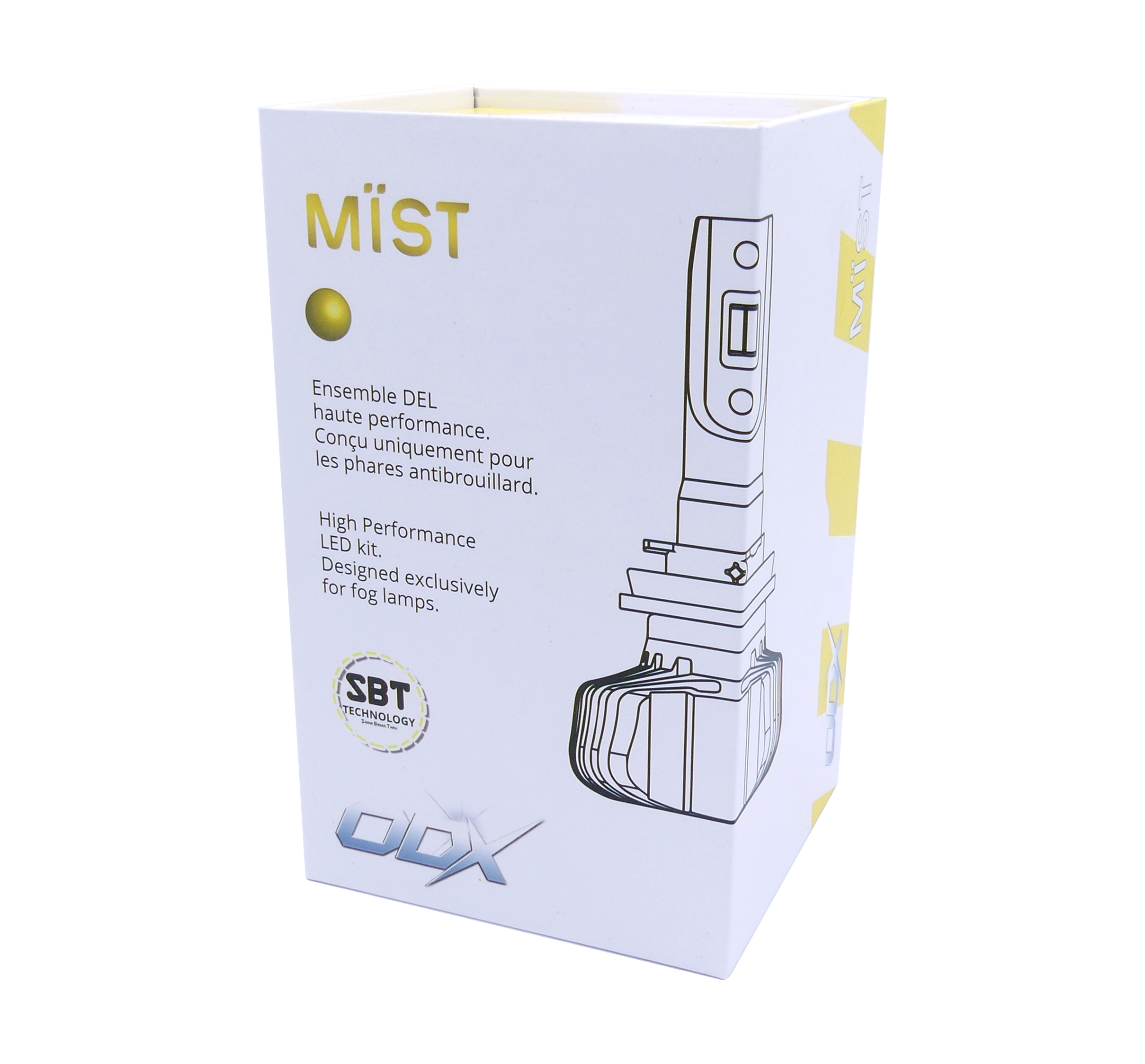 880 AMPOULES DEL MIST (PAIRE + télécommande)